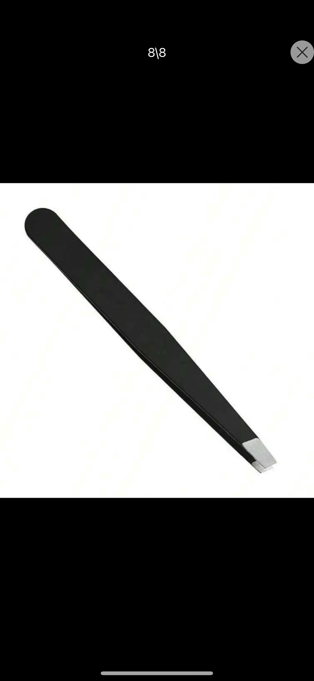 Stainless steel Brow tweezer