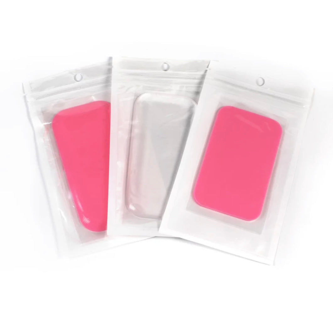 Clear Rectangular Silicone Pad