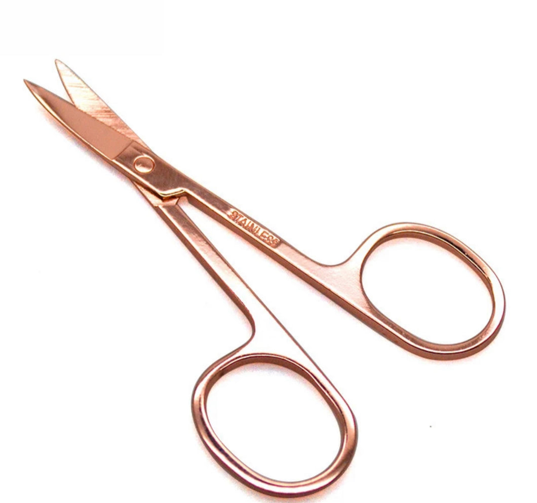 Stainless steel trimming scissors